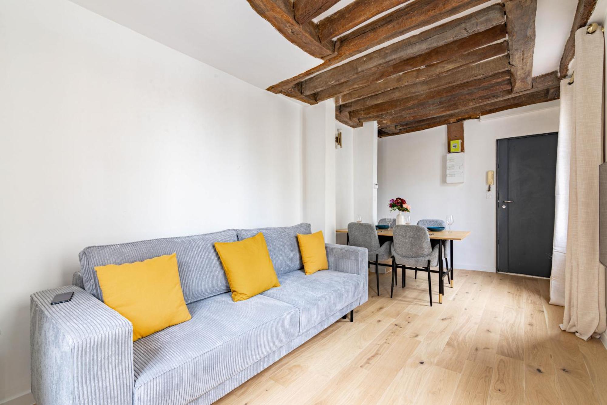 Appartement Quartier Fontaine Chatelet Les Halles Free Netflix París Exterior foto
