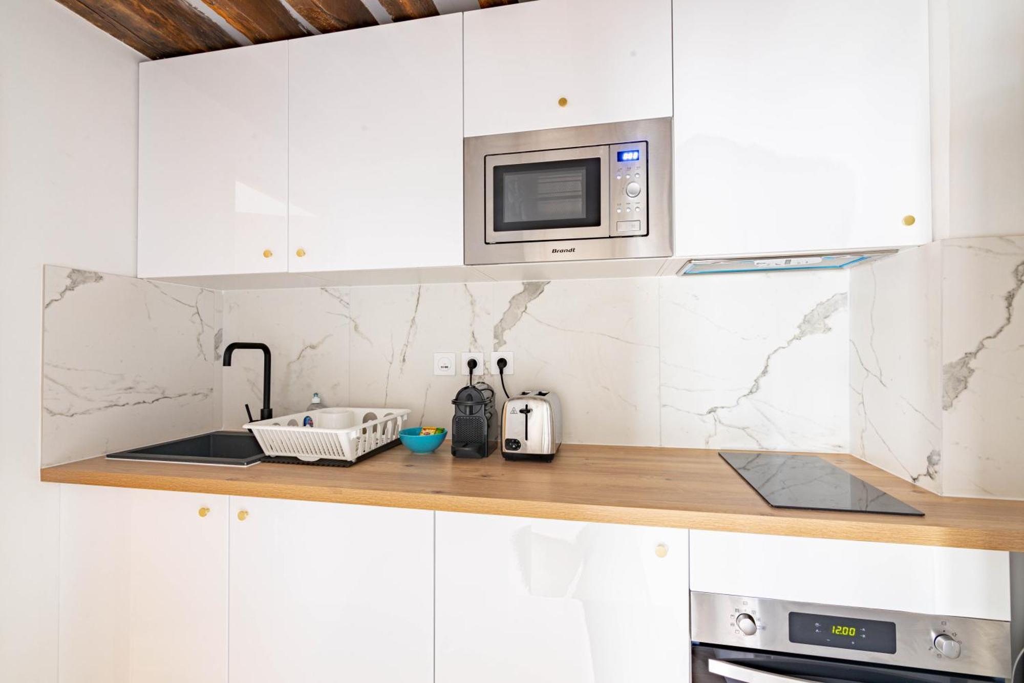 Appartement Quartier Fontaine Chatelet Les Halles Free Netflix París Exterior foto