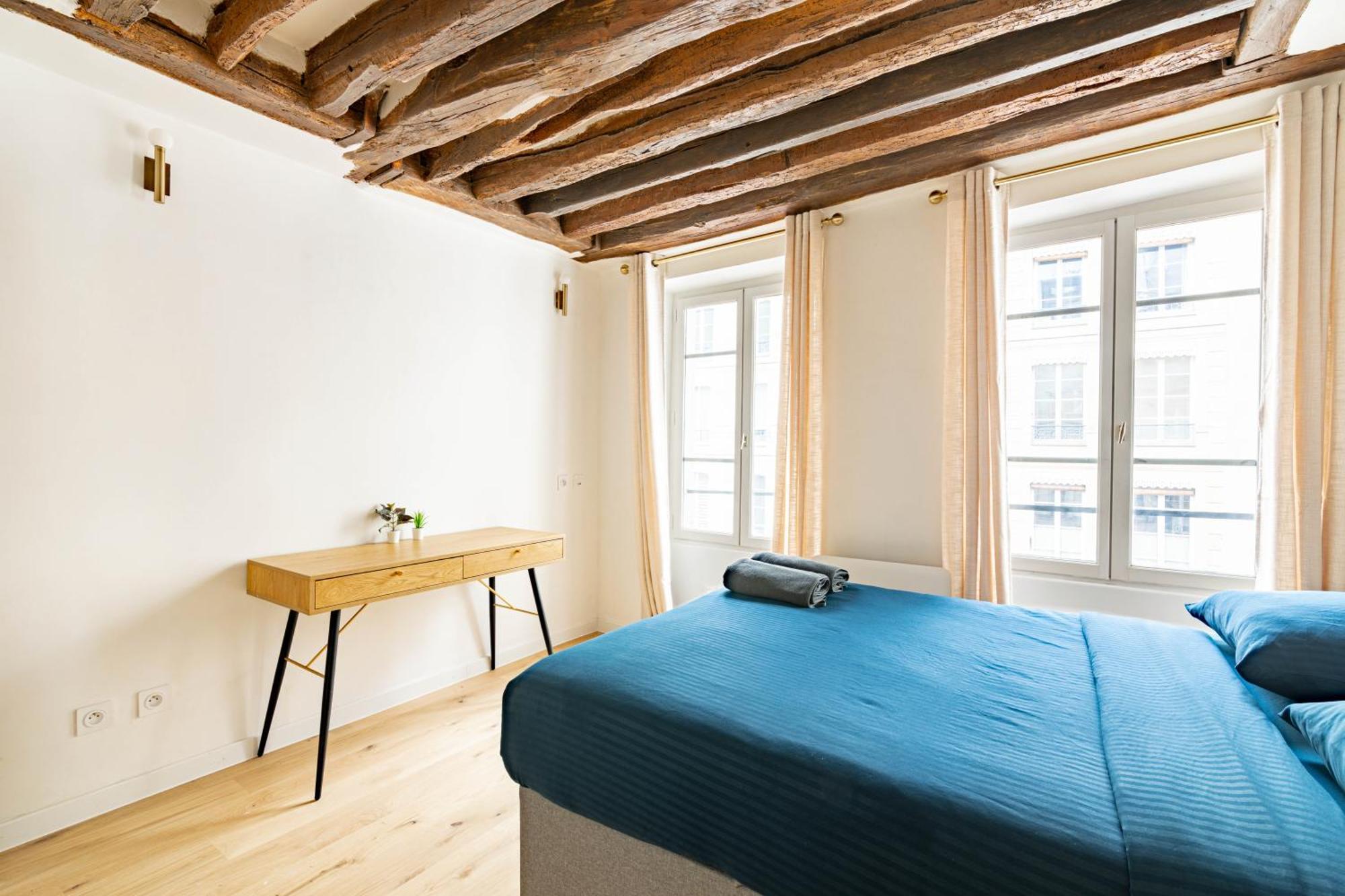 Appartement Quartier Fontaine Chatelet Les Halles Free Netflix París Exterior foto