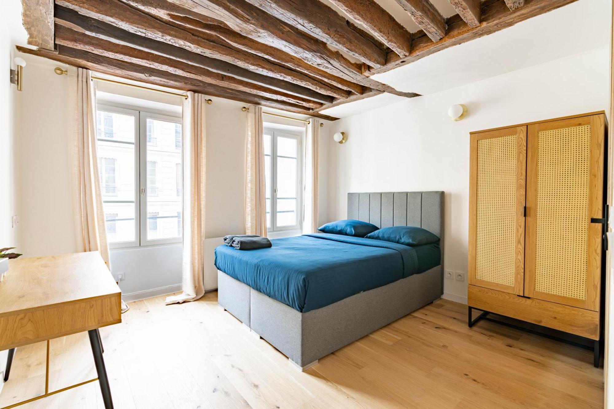 Appartement Quartier Fontaine Chatelet Les Halles Free Netflix París Exterior foto