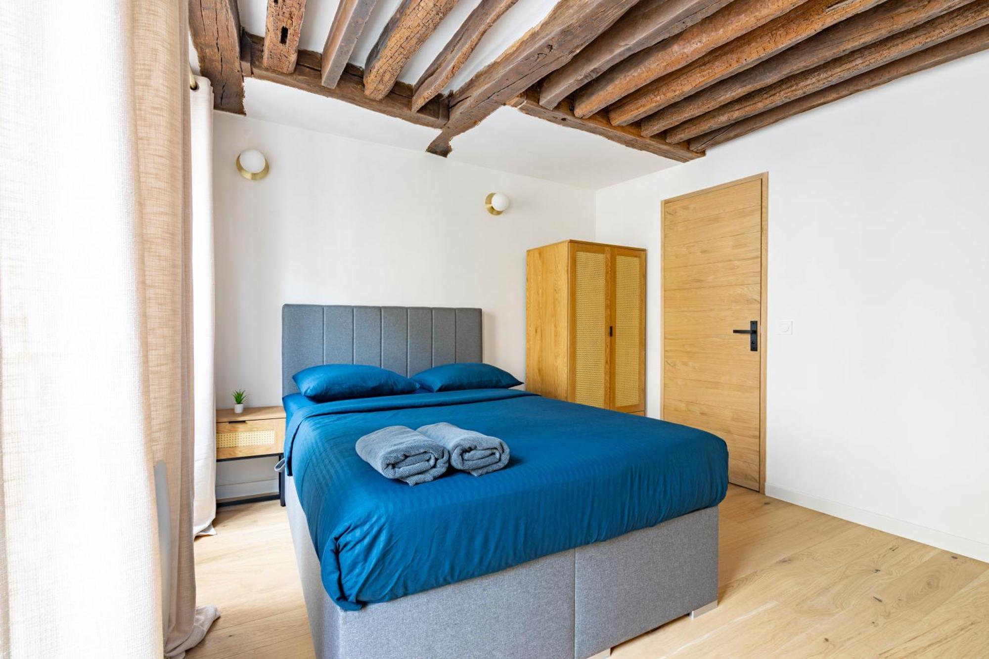 Appartement Quartier Fontaine Chatelet Les Halles Free Netflix París Exterior foto