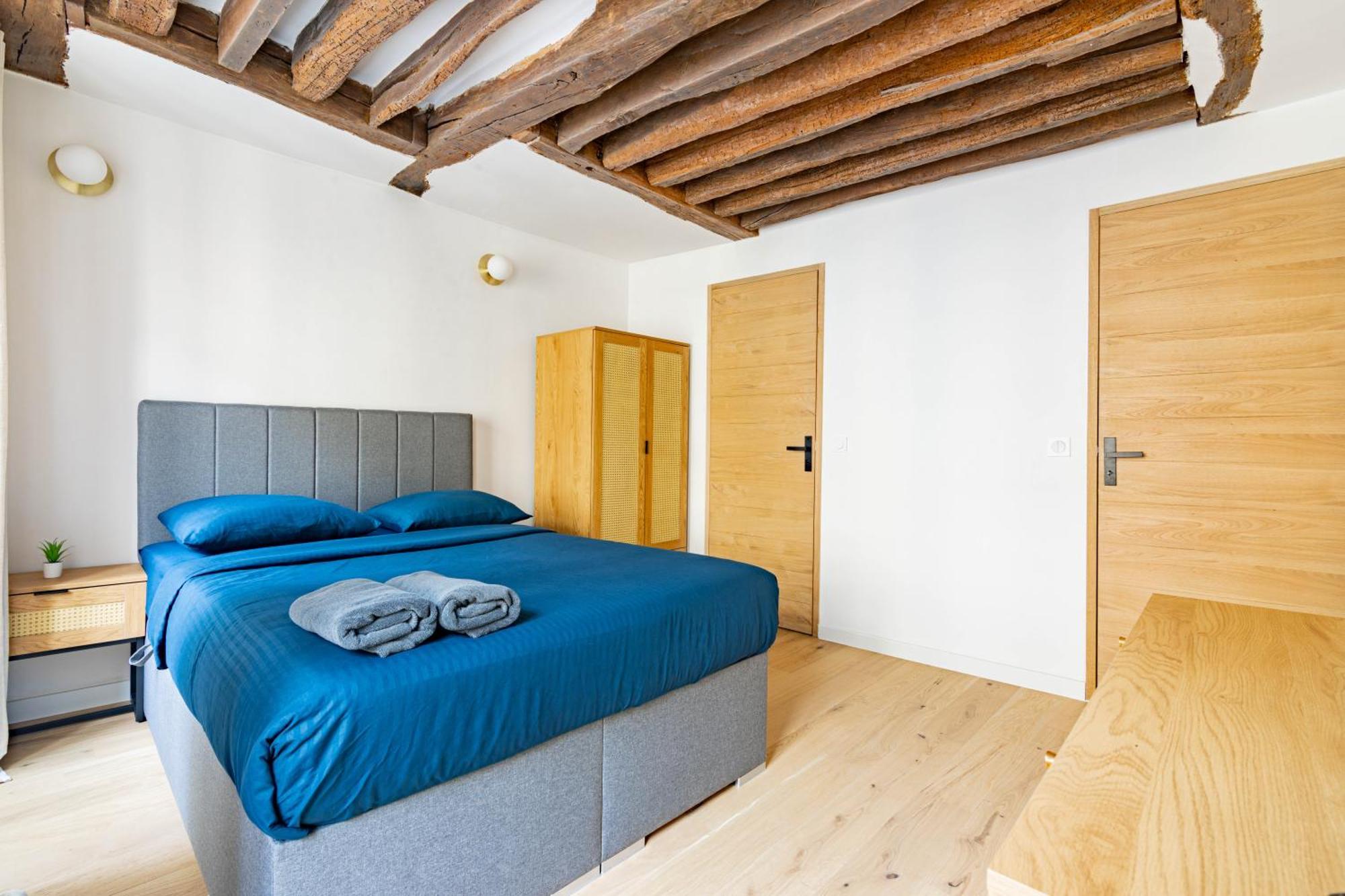 Appartement Quartier Fontaine Chatelet Les Halles Free Netflix París Exterior foto